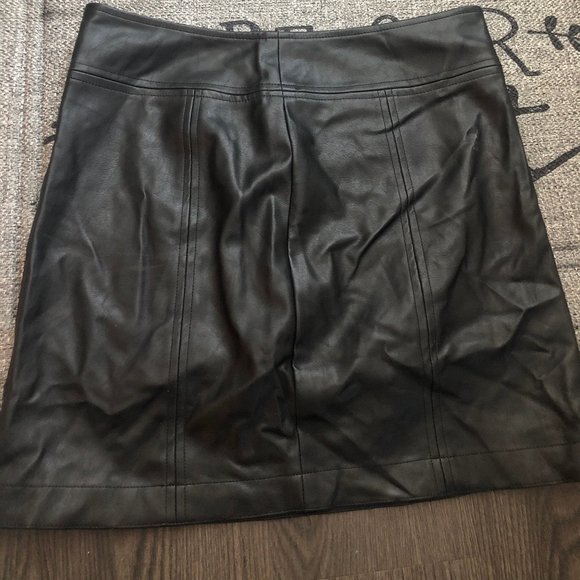 South Moon Under Dresses & Skirts - Vegan Black Leather Mini Skirt, South Moon Under